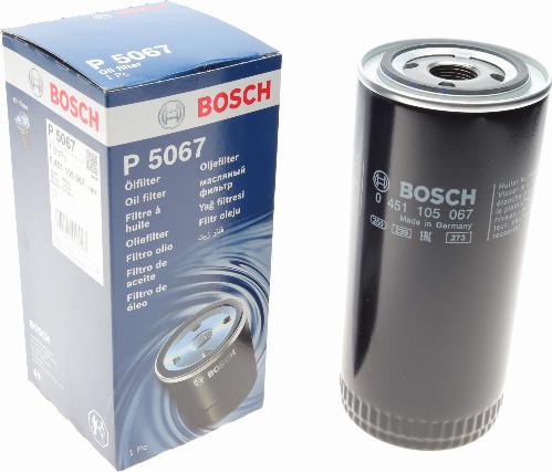 BOSCH 0 451 105 067 - Öljynsuodatin onlydrive.pro