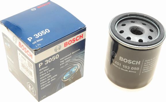 BOSCH 0 451 103 050 - Oil Filter onlydrive.pro