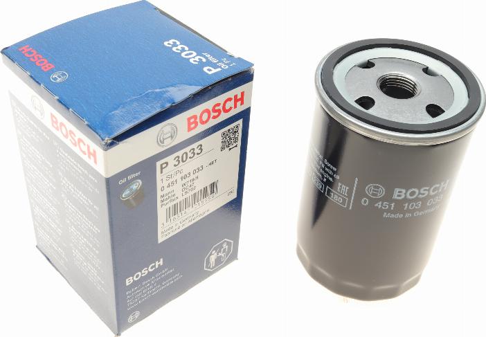 BOSCH 0 451 103 033 - Alyvos filtras onlydrive.pro