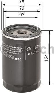 BOSCH 0 451 103 101 - Oil Filter onlydrive.pro