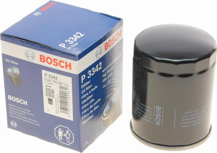 BOSCH 0 451 103 342 - Oil Filter onlydrive.pro