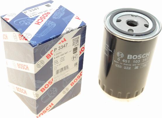 BOSCH 0 451 103 347 - Oil Filter onlydrive.pro