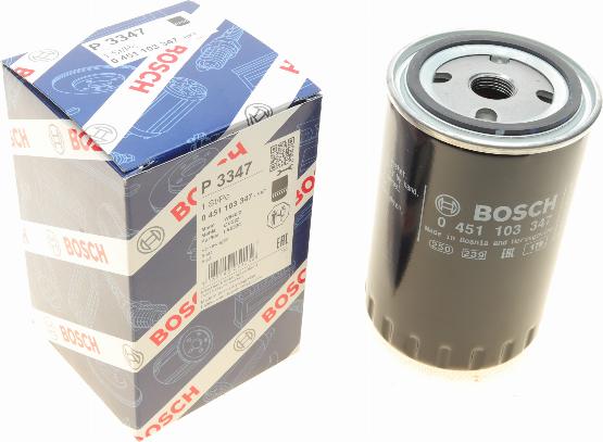 BOSCH 0 451 103 347 - Õlifilter onlydrive.pro