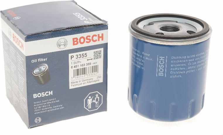 BOSCH 0 451 103 355 - Õlifilter onlydrive.pro