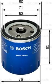 BOSCH 0 451 103 355 - Oil Filter onlydrive.pro