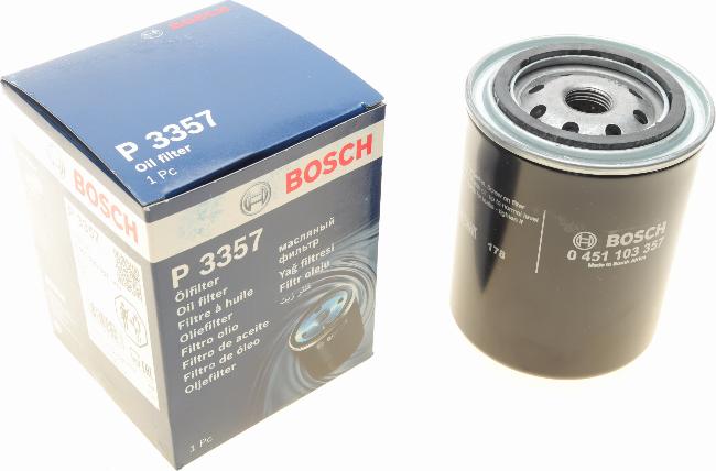 BOSCH 0 451 103 357 - Oil Filter onlydrive.pro