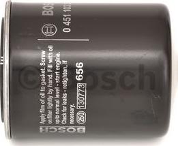 BOSCH 0 451 103 357 - Oil Filter onlydrive.pro