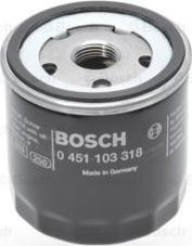 BOSCH 0 451 103 318 - Öljynsuodatin onlydrive.pro