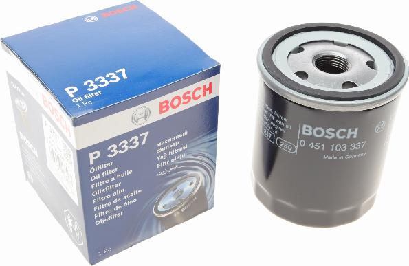 BOSCH 0 451 103 337 - Alyvos filtras onlydrive.pro