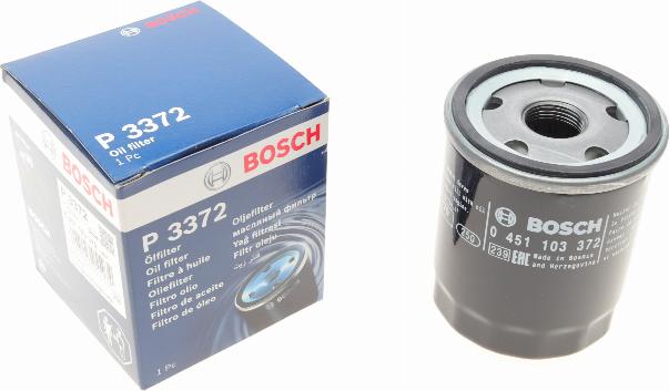 BOSCH 0 451 103 372 - Öljynsuodatin onlydrive.pro