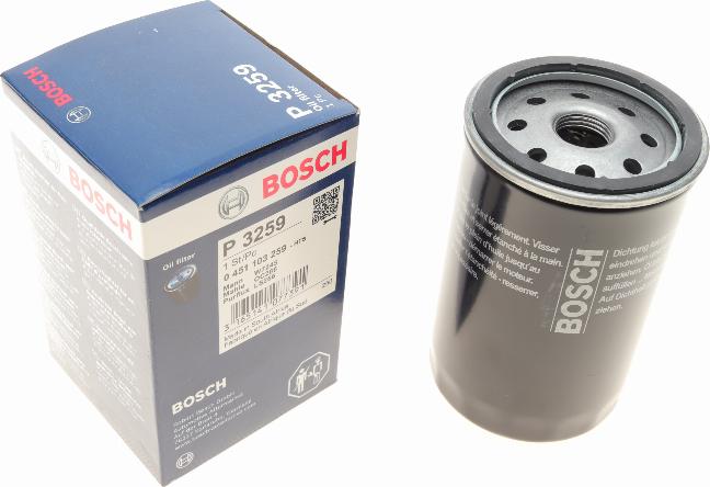BOSCH 0 451 103 259 - Oil Filter onlydrive.pro
