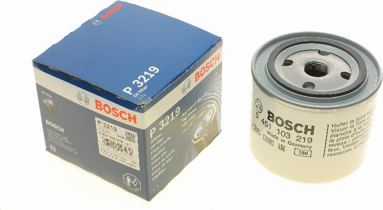 BOSCH 0 451 103 219 - Õlifilter onlydrive.pro