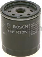 BOSCH 0 451 103 227 - Oil Filter onlydrive.pro