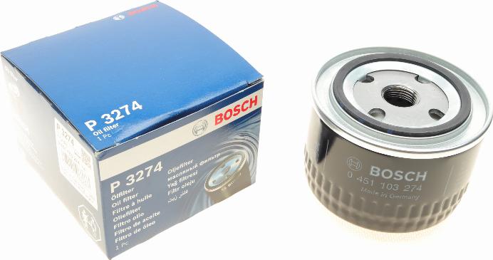 BOSCH 0 451 103 274 - Alyvos filtras onlydrive.pro