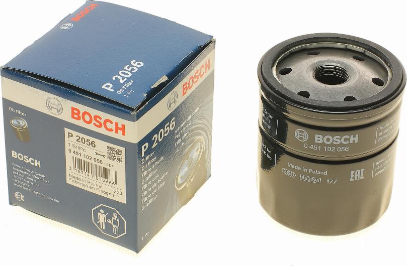 BOSCH 0 451 102 056 - Oil Filter onlydrive.pro