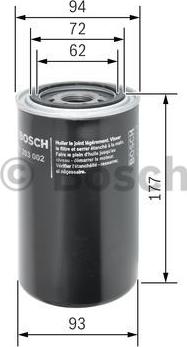 BOSCH 0 451 203 002 - Oil Filter onlydrive.pro