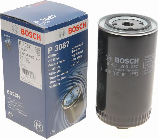 BOSCH 0 451 203 087 - Oil Filter onlydrive.pro