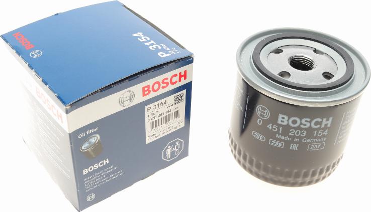 BOSCH 0 451 203 154 - Eļļas filtrs onlydrive.pro