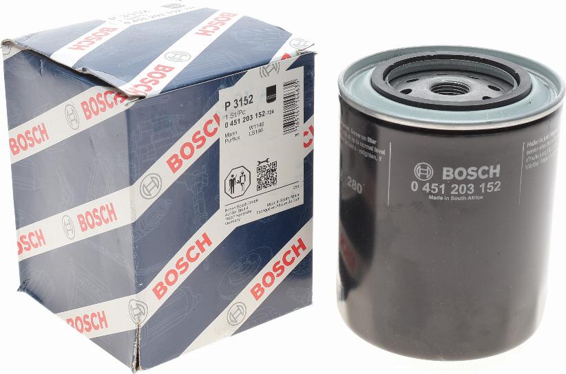 BOSCH 0 451 203 152 - Alyvos filtras onlydrive.pro