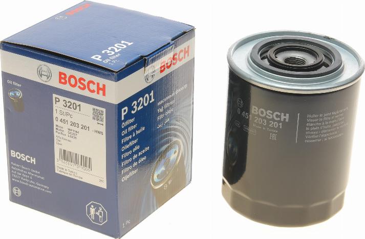 BOSCH 0 451 203 201 - Oil Filter onlydrive.pro