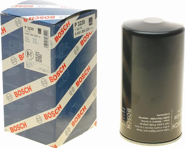 BOSCH 0 451 203 220 - Õlifilter onlydrive.pro