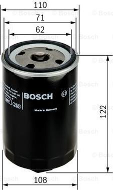 BOSCH 0 451 203 223 - Oil Filter onlydrive.pro