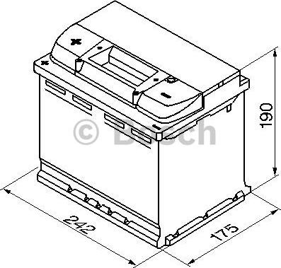 BOSCH 0 092 S40 060 - Startera akumulatoru baterija onlydrive.pro