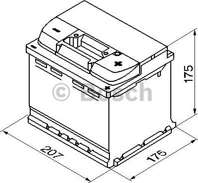 BOSCH 0 092 S40 010 - Стартерная аккумуляторная батарея, АКБ onlydrive.pro