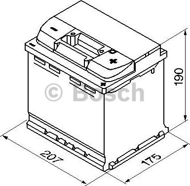 BOSCH 0 092 S40 020 - Стартерная аккумуляторная батарея, АКБ onlydrive.pro