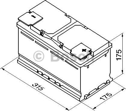 BOSCH 0 092 S40 100 - Starter Battery onlydrive.pro