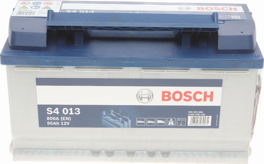 BOSCH 0 092 S40 130 - Стартерная аккумуляторная батарея, АКБ onlydrive.pro