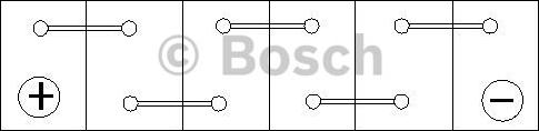 BOSCH 0 092 S40 250 - Käynnistysakku onlydrive.pro