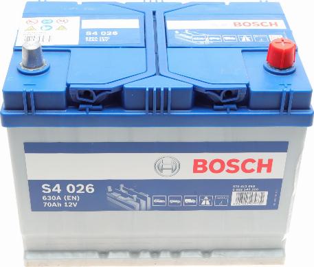 BOSCH 0 092 S40 260 - Стартерная аккумуляторная батарея, АКБ onlydrive.pro