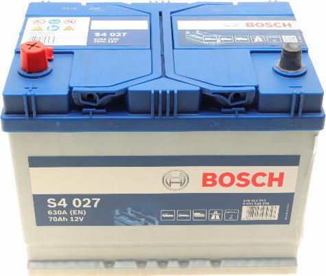 BOSCH 0 092 S40 270 - Стартерная аккумуляторная батарея, АКБ onlydrive.pro