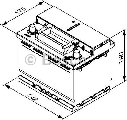 BOSCH 0 092 S4E 051 - Starter Battery onlydrive.pro