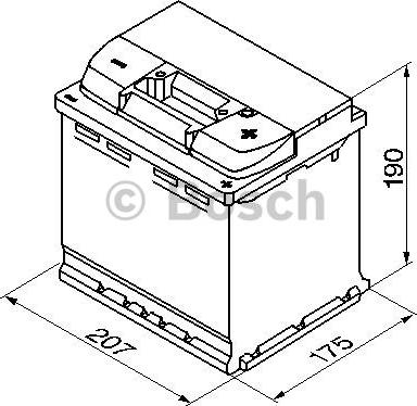 BOSCH 0 092 S50 020 - Starter Battery onlydrive.pro