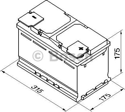 BOSCH 0 092 S50 100 - Starter Battery onlydrive.pro