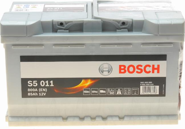 BOSCH 0 092 S50 110 - Стартерная аккумуляторная батарея, АКБ onlydrive.pro