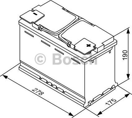 BOSCH 0 092 S5A 080 - Starter Battery onlydrive.pro