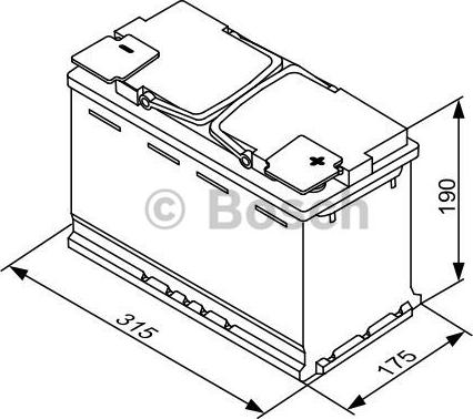 BOSCH 0 092 S5A 110 - Käynnistysakku onlydrive.pro