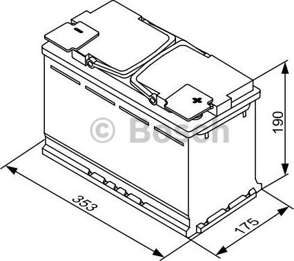 BOSCH 0 092 S5A 130 - Starter Battery onlydrive.pro