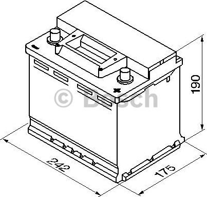 BOSCH 0 092 S30 050 - Starter Battery onlydrive.pro