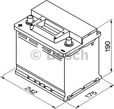 BOSCH 0 092 S30 060 - Käynnistysakku onlydrive.pro