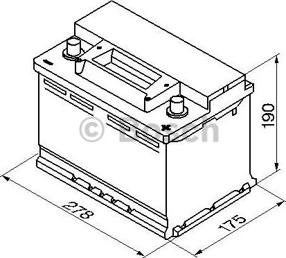 BOSCH 0 092 S30 080 - Starter Battery onlydrive.pro