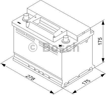 BOSCH 0 092 S30 070 - Starter Battery onlydrive.pro