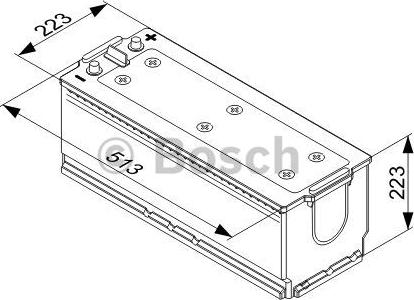 BOSCH 0 092 T40 780 - Starter Battery onlydrive.pro