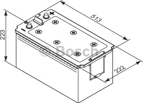 BOSCH 0 092 TE0 777 - Starter Battery onlydrive.pro