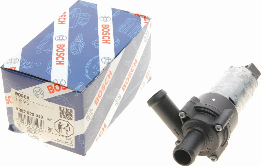 BOSCH 0 392 020 039 - Дополнительный водяной насос onlydrive.pro