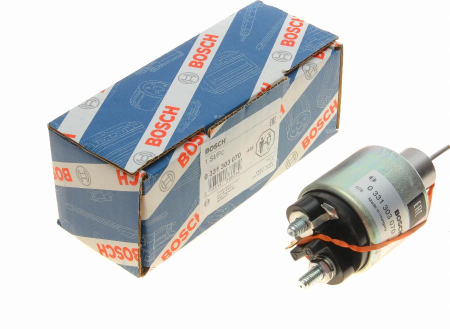 BOSCH 0 331 303 070 - Solenoid Switch, starter onlydrive.pro