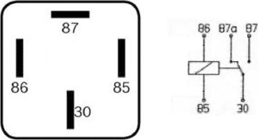 BOSCH 0 332 019 451 - Relay, main current onlydrive.pro